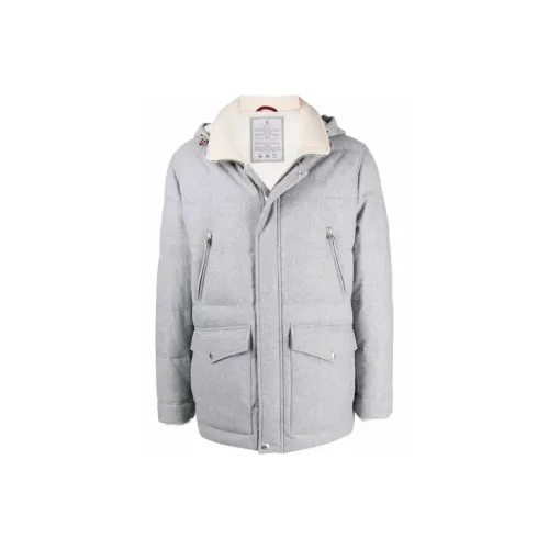 BRUNELLO CUCINELLI Down Jacket Men's Gray