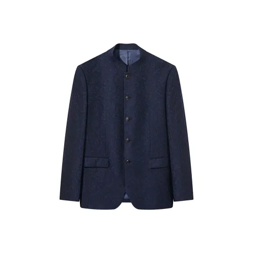 SEVEN Деловой костюм мужской темно-синий