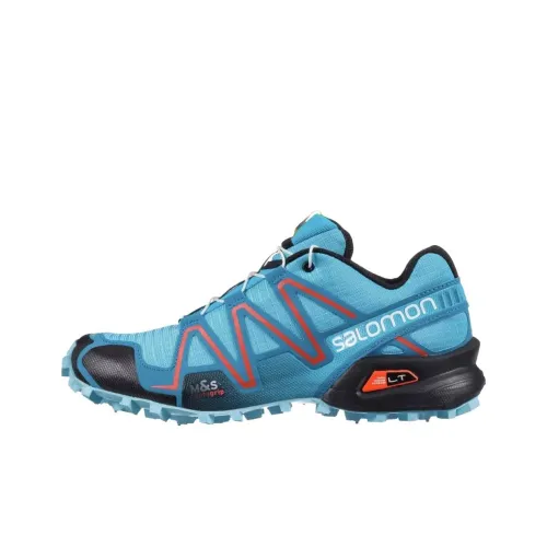 SALOMON Speedcross 3 противоскользящие устойчивые к истиранию низкие кеды Trail для бега Женские Синие