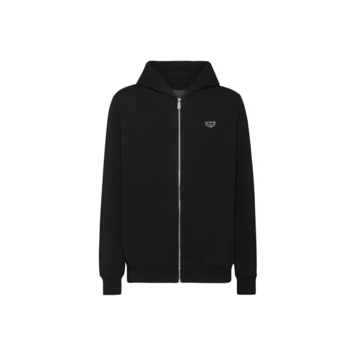 PHILIPP PLEIN Мужские черные свитшоты