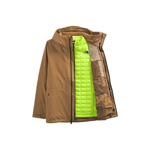 The North Face Водонепроницаемый и Дышащий Ветровка Мужской Хаки