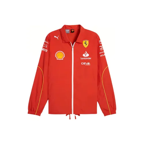 PUMA SS24 Куртки и Пальто Мужской Красный