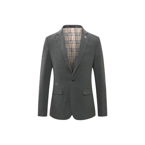 LAXDN Бизнес-костюм мужской средний серый