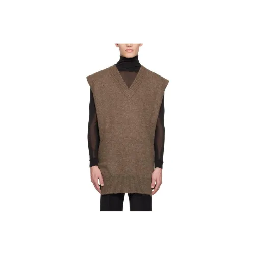 Maison Margiela Жилет Мужской Коричневый