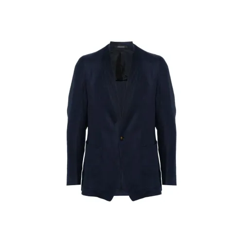 Tagliatore Бизнес-костюм Пальто Мужской Морской Синий