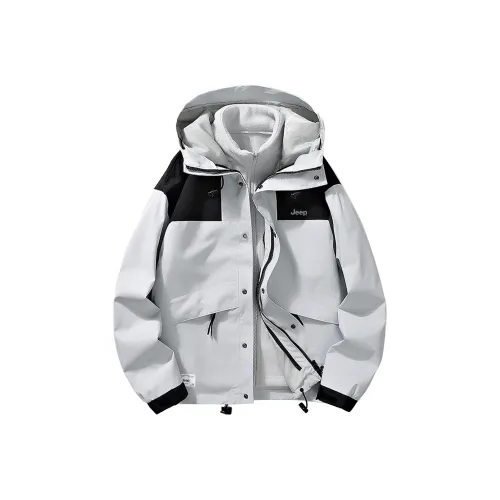 JEEP Ветрозащитный Теплоизоляционный Водонепроницаемый Устойчивый к холоду Ветровки Унисекс