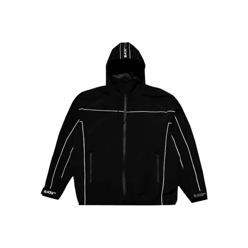 Ветровка BLACK8MOB унисекс черного цвета