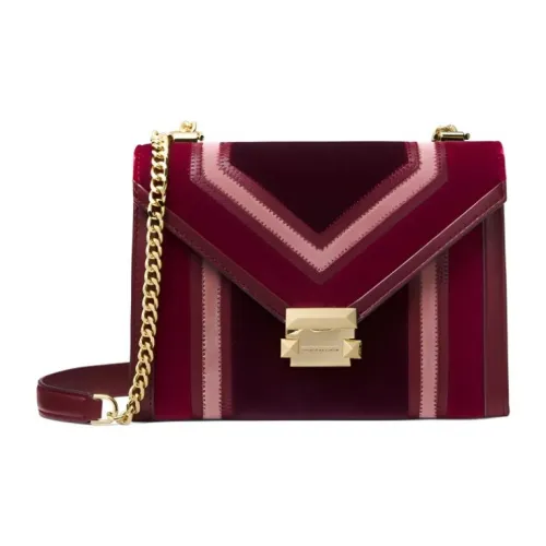 MICHAEL KORS MICHAEL KORS Luggage Collection Кожа Конверт Сумка через плечо Большая Женская Красная