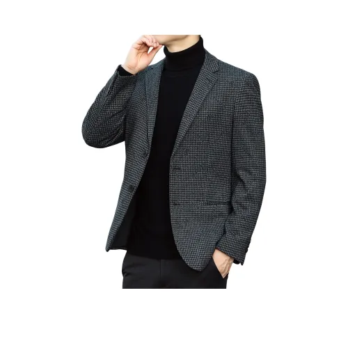 FORTEI Черный Мужской Деловой Костюм