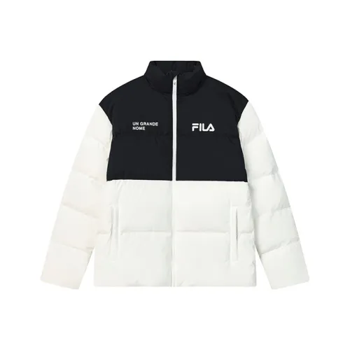 FILA Стандартный белый унисекс пуховики куртки