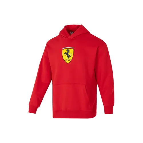 PUMA x FERRARI Мужская толстовка красный