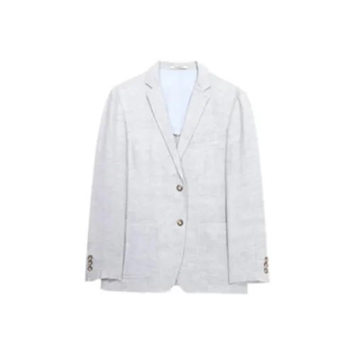 Francesco Totti Бизнес-костюм мужской серо-бежевого цвета