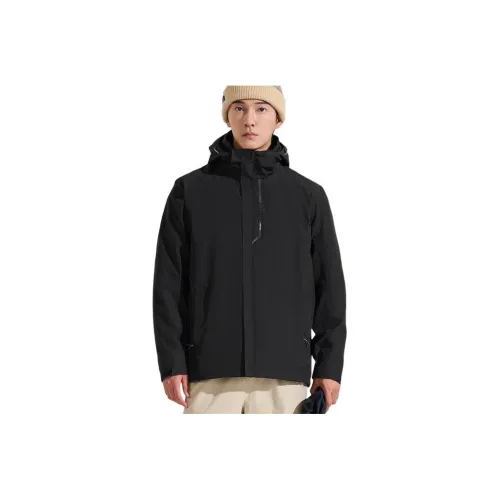 TOREAD Водонепроницаемый и Ветрозащитный для сохранения тепла Ветровка Мужской Черный