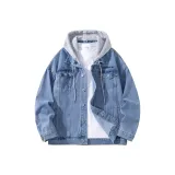 Синий (с капюшоном)