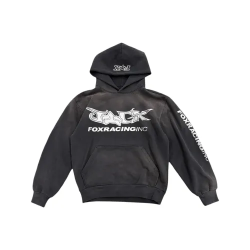 TRAVIS SCOTT Fox Racing Collaboration Черный Унисекс Свитшоты