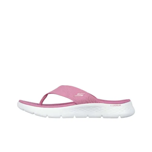 Skechers GO WALK Fle Шлепанцы Женские Розовые