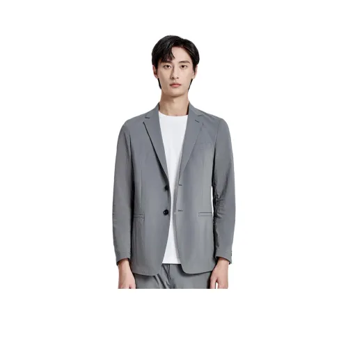 DIKENI Бизнес-костюм мужской светло-сосновый зеленый