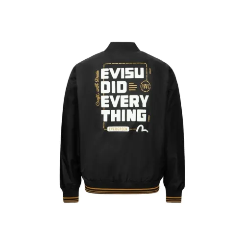 EVISU Мужские черные куртки