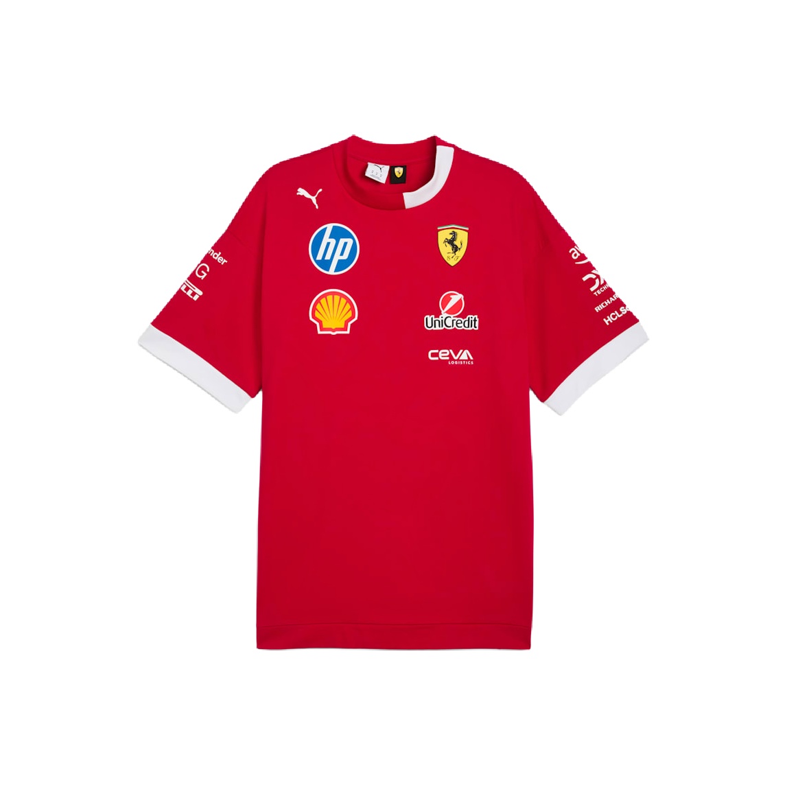 PUMA Scuderia Ferrari Red Men's T-Shirts