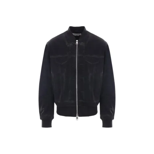 Alexander McQueen SS24 Куртки и Пальто Мужской Черный