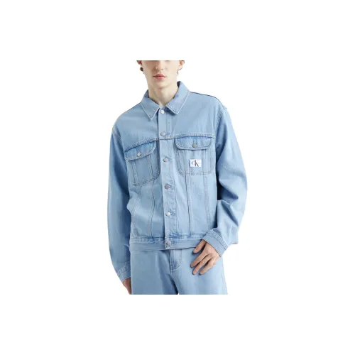 CALVIN KLEIN Denim Jacket Men's Blue