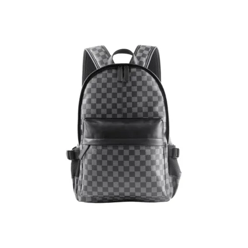 VIHUS PVC Поливинилхлорид Рюкзак Мужской Черный