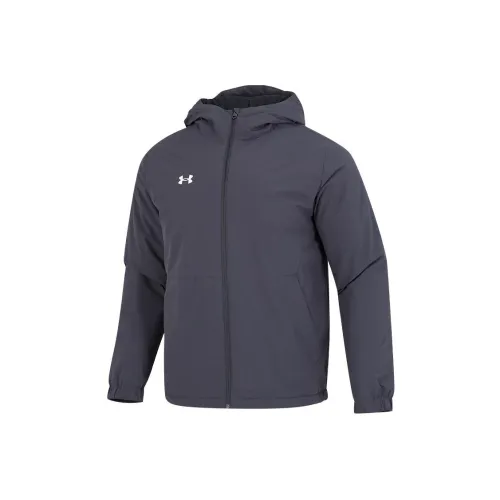 Under Armour Темно-серый Мужской пуховик