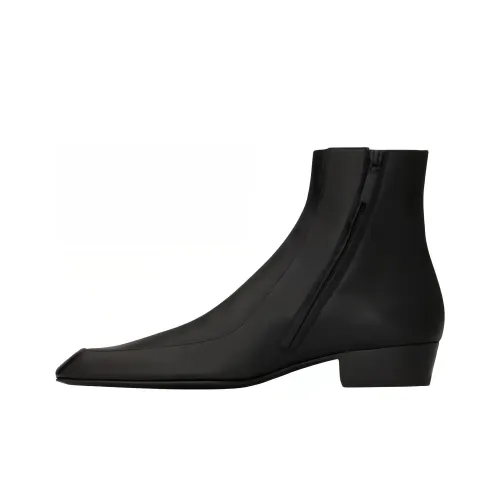 SAINT LAURENT Augustin ботильоны 3 см Мужской Черный