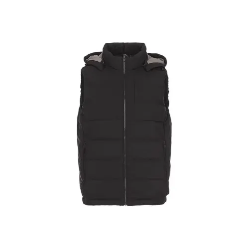 BRAUN BUFFEL Мужские черные жилеты
