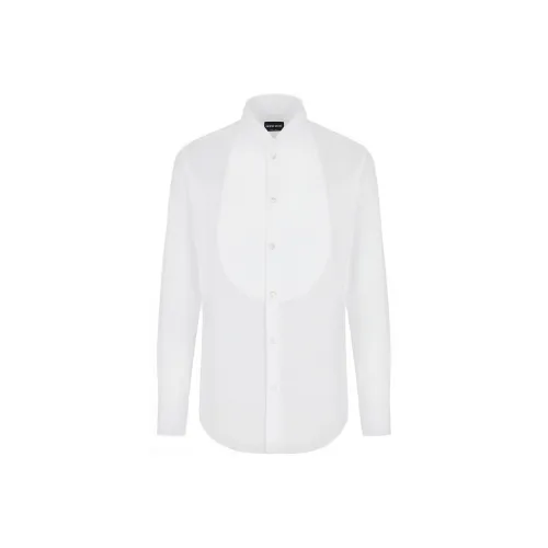 GIORGIO ARMANI Белые Мужские Рубашки