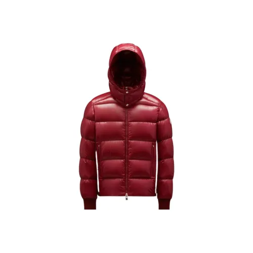 MONCLER FW22 Пуховик Мужской Красный