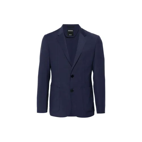 Zegna Бизнес-костюм мужской морской синий