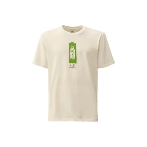 C.P.Company T-Shirt Мужская Марля Белый