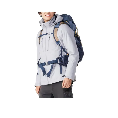 DECATHLON Водонепроницаемый Ветрозащитный Устойчивый к истиранию Термическая ветровка Мужской Frost Silver