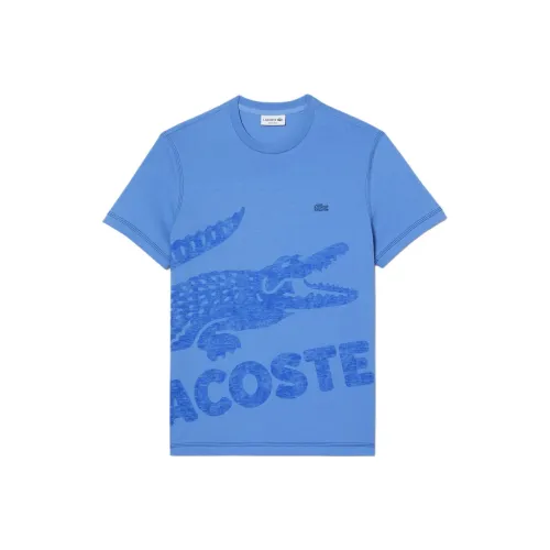 LACOSTE Collaboration Мужская синяя футболка