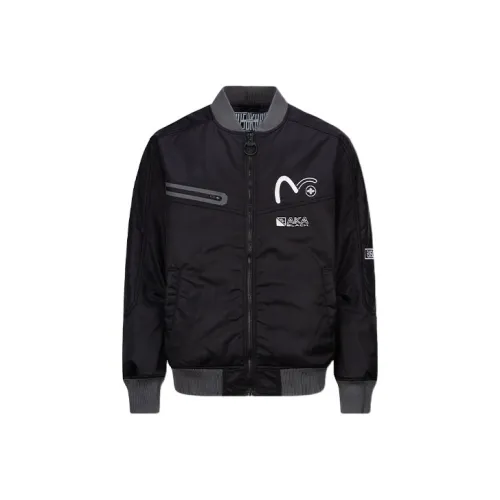 EVISU Черный Мужской Пуховик