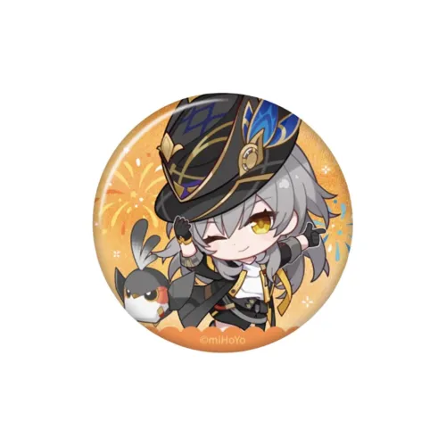 CRASH Звезда Dome Railway Fall Celebration Collection Тиби Жестяной Значки