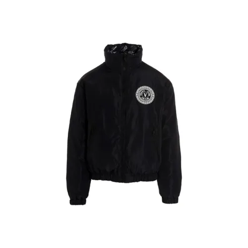 VERSACE JEANS COUTURE Пуховик Мужской Черный