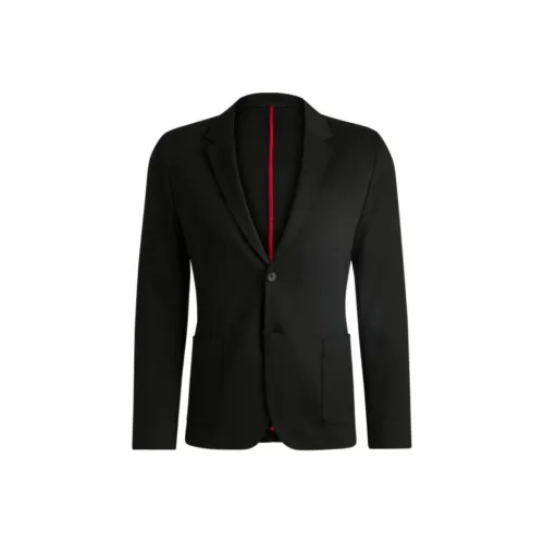 Hugo Boss Черные Мужские Деловые Костюмы