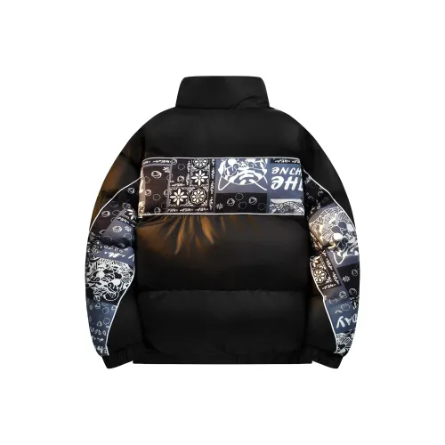 CSKS Унисекс Объемные куртки (пуховики)