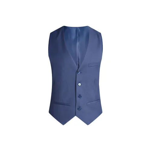 JODOLL Пыльно-голубой Мужской жилеты