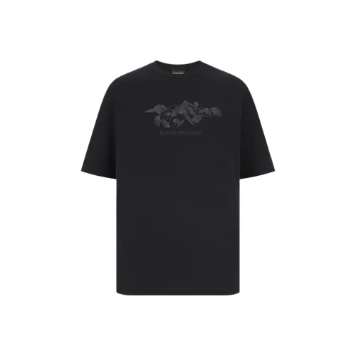 EMPORIO ARMANI Черные Мужские T-Рубашки