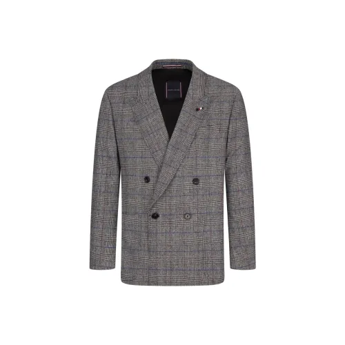 Tommy Hilfiger Бизнес-костюм мужской темно-серый