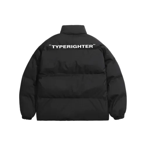 TYPERIGHTER Хлопковый пуховик унисекс