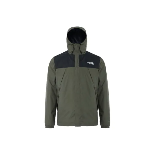 THE NORTH FACE Antora Водонепроницаемый Ветрозащитный And Дышащий Ветровка Мужской Армейский зеленый