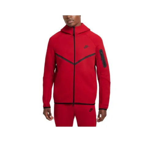 Nike Tech WINDRUNNER Куртка Мужская Красная