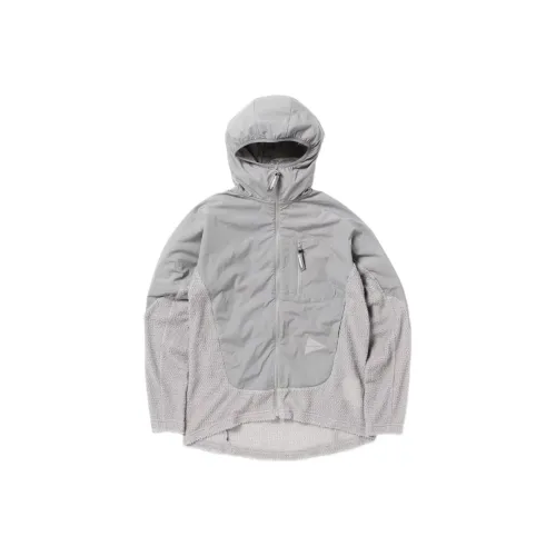 And Wander Куртки и Пальто Унисекс Серый