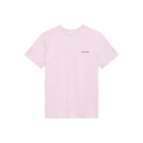 ISABEL MARANT Светло-розовые Мужские T-рубашки