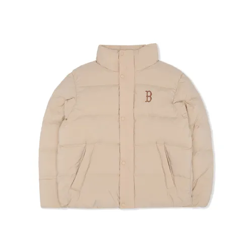 MLB New York Yankees Down Jacket Unisex Beige Yellow