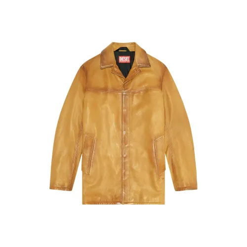 DIESEL Коричневый Мужской Куртки